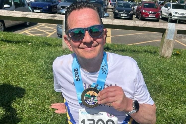 Richard Shand completed the Shaksespeare Marathon