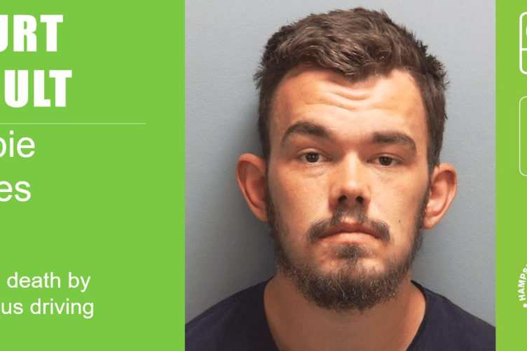 Robbie Hawes has been jailed for causing death by dangerous driving.