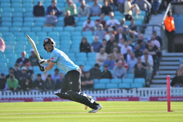 Evans fires Surrey to Blast victory over Kent