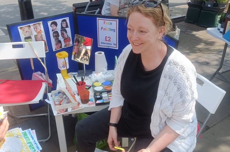 Face painting Rams Walk Petersfield IMC