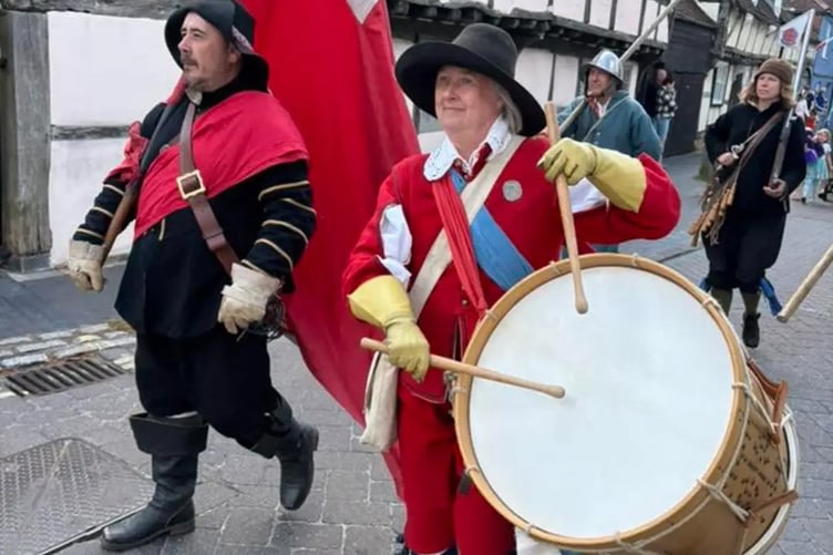 Lord Hopton's Regiment English Civil War re-enactors.