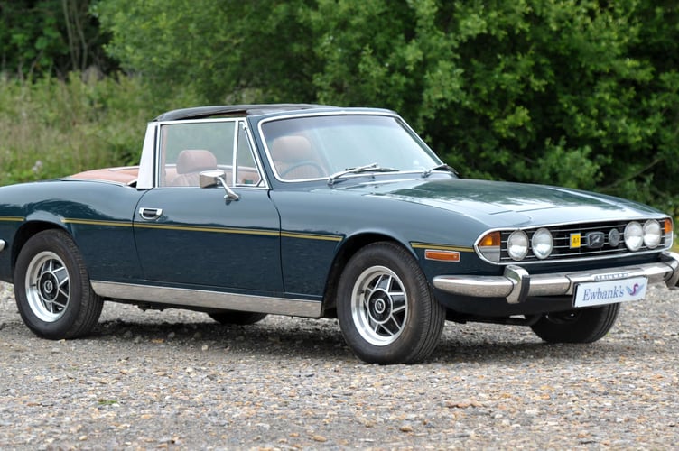 1974 Triumph Stag Convertible Automatic.