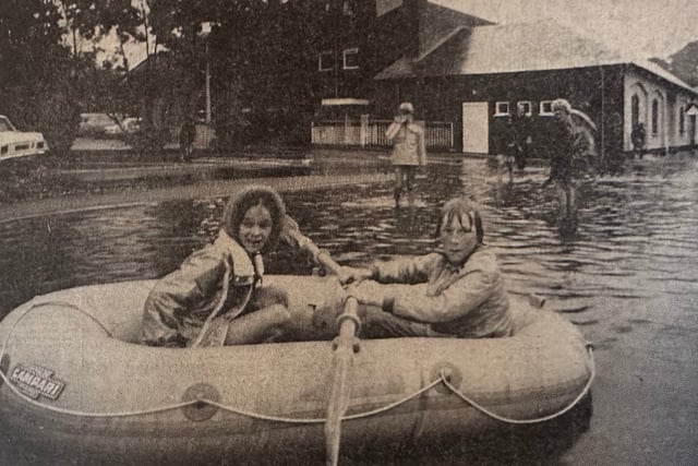 When Alton was up to its ankles – and more: A deluge to remember