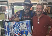 Hat's off to Bob as Petersfield Bookshop owner Westwood 'humbled' by Pompey print