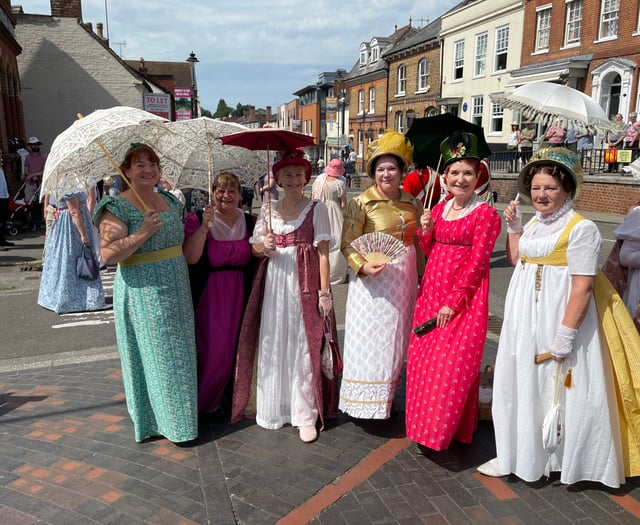 WATCH: Pride and pageantry: Town unveils Jane Austen statue