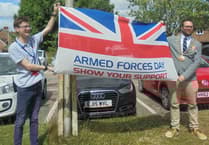Petersfield flies the flag in support of Armed Forces