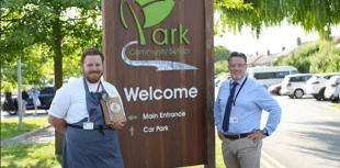 Hampshire school chef Alex Moody wins Jamie Oliver award