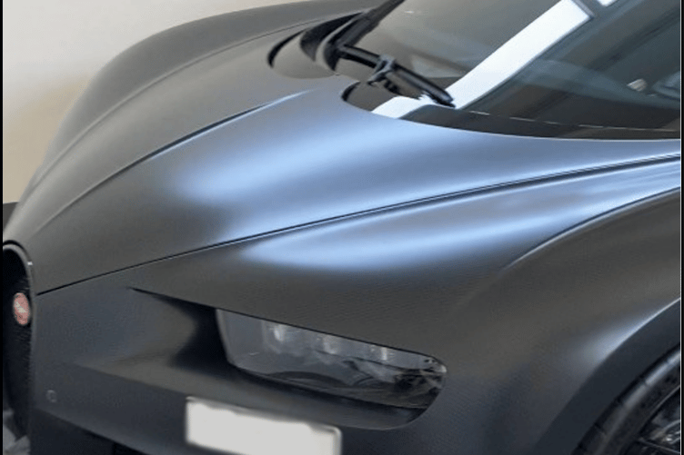 A Bugatti supercar owned by convicted drug baron James Alton.