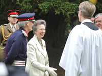 Princess Anne commemorates Canada Day in Bramshott and Liphook