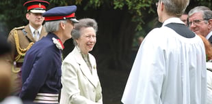 Princess Anne commemorates Canada Day in Bramshott and Liphook