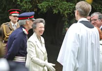 Princess Anne commemorates Canada Day in Bramshott and Liphook