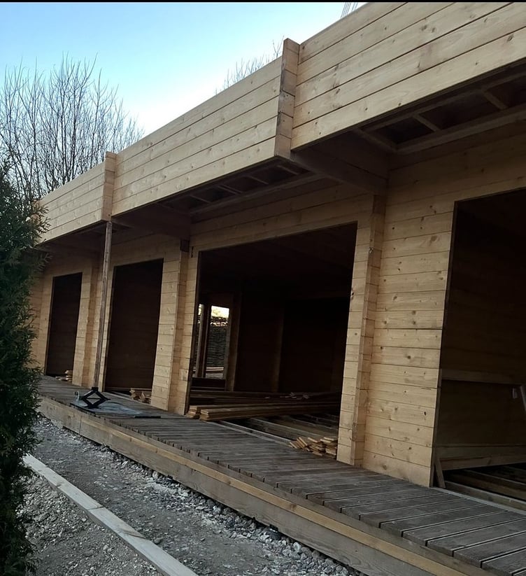 Lovedean Lane structure, June 30th 2025.