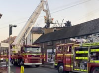 VIDEO: Firefighters dampen serious fire in Petersfield town centre