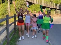 Angelic mum set for poignant charity walk after conquering Butser