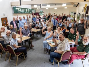 Long-term volunteers honoured at Watercress Line