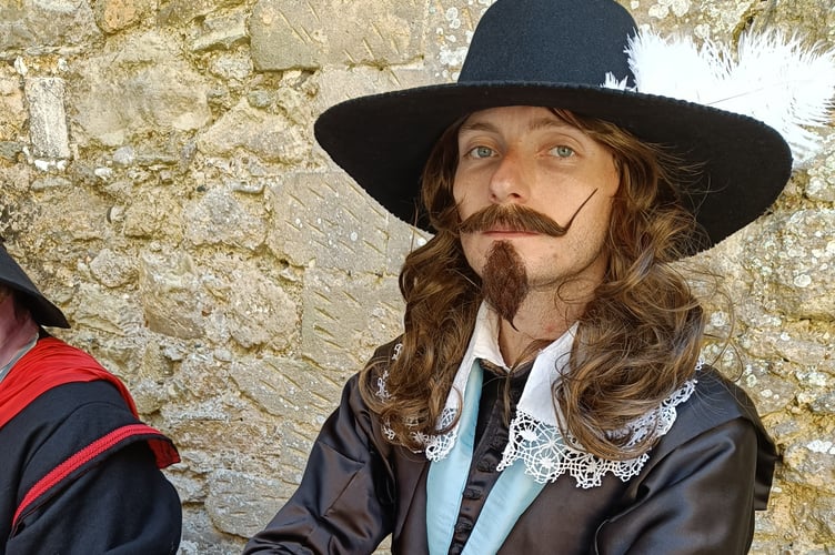 A keen exponent of moustache wax – because battlefield style matters.