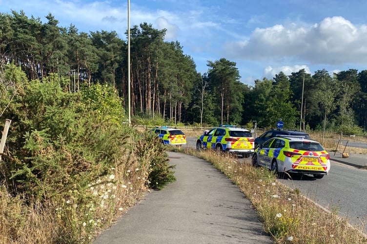 Peanut roundabout accident Whitehill