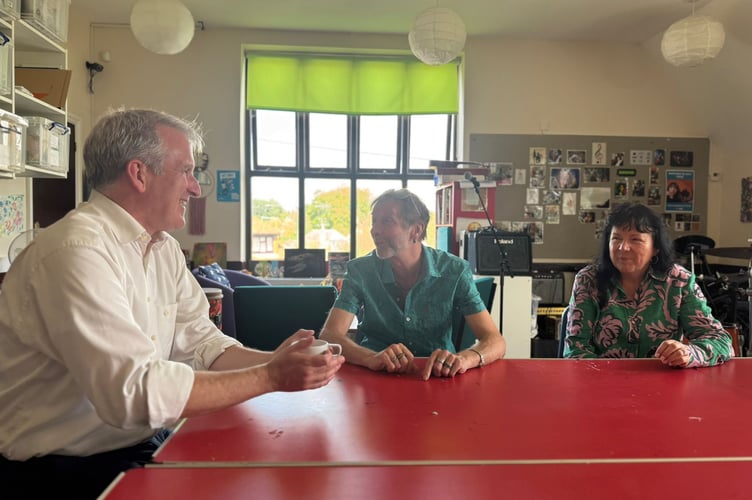 Damian Hinds MP Crossover Centre Liss