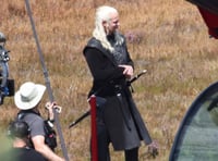 Matt Smith joins House of the Dragon shoot on Hankley Common