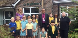 Religious education as Bishop visits Blackmoor school