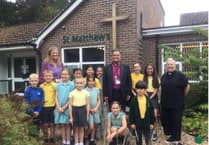 Religious education as Bishop visits Blackmoor school