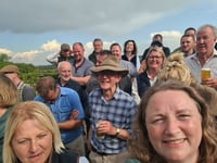 Farmer's wife goes from field to fame in Clarkson beer advert