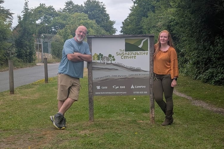 Sustainability Centre East Meon Bill Bailey