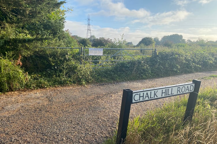 Chalk Hill Road Horndean PIC2