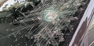 Windscreens smashed as bricks thrown from footbridge over A3 