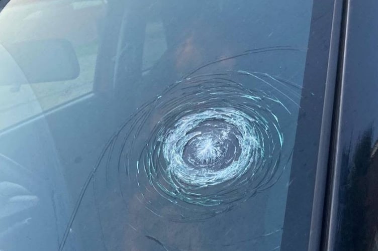 Daniel French windscreen smash Petersfield A3