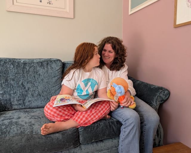 Haslemere mum helps launch MS book for children