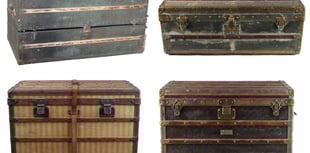 Louis Vuitton trunks cause auction frenzy