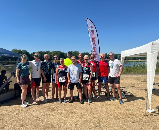 Petersfield Triathlon Club takes over Dorney Lake