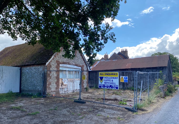 Joinery workshop Chalton Lane Clanfield