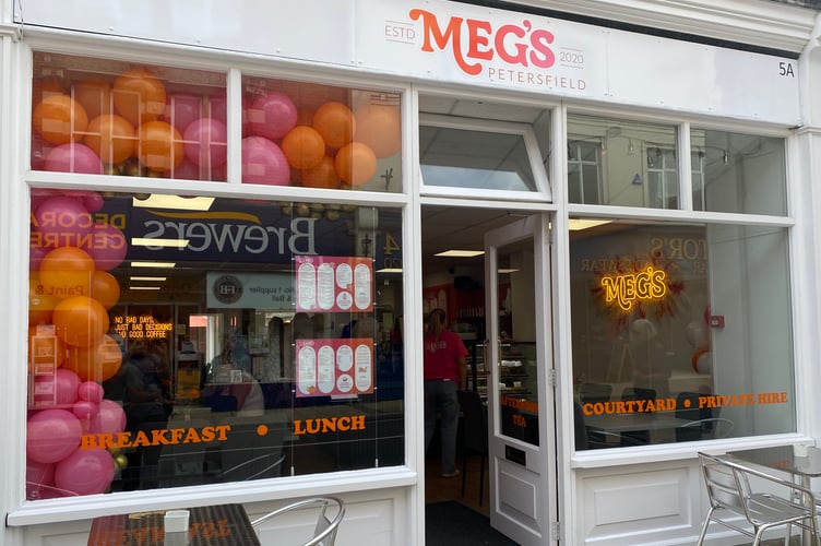Meg's Cafe Petersfield Chapel Street
