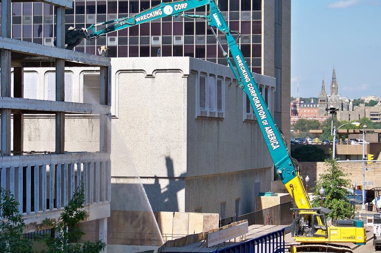 Long reach excavator
