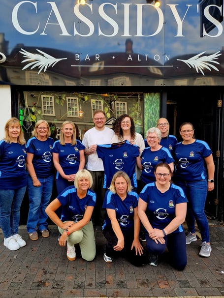 Cassidy's Bar are sponsoring Alton's women's cricket softball team