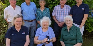 Haslemere volunteer marks 54 years supporting lifesaving charity