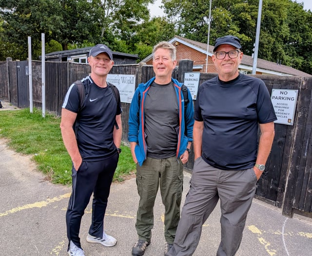 Petersfield fans walking to Portsmouth in aid of injured PTFC player