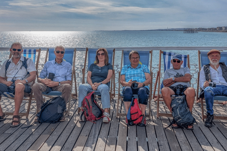 Alton Camera Club members, Brighton, August 6th 2025.