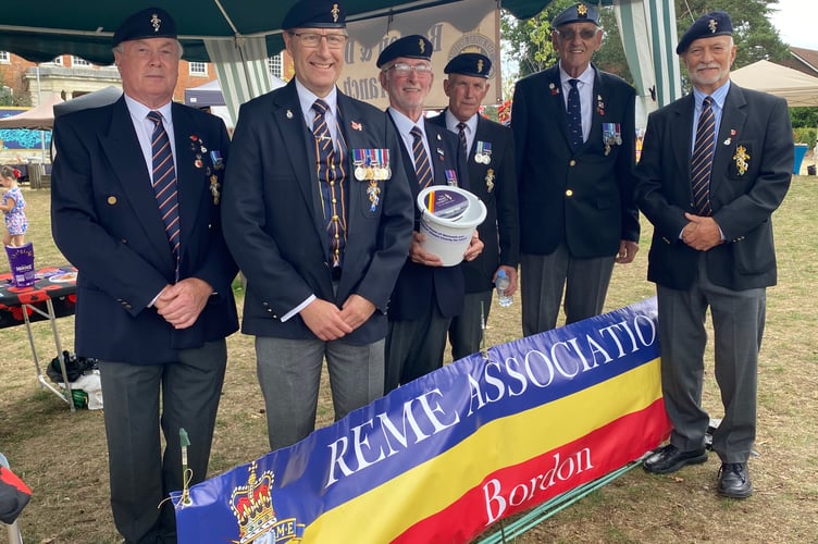 REME Veteran VJ Day Bordon