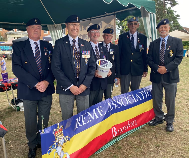 REME Veteran VJ Day Bordon