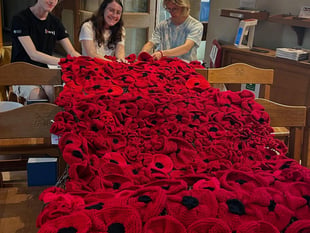 You're never to young to help the Petersfield Poppy Project