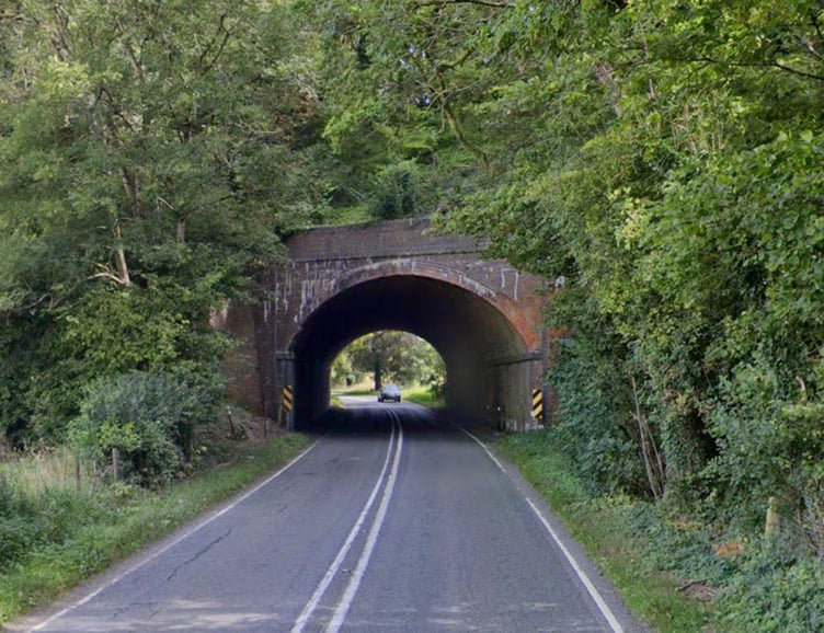 Meon Valley line bridge tunnel West Meon