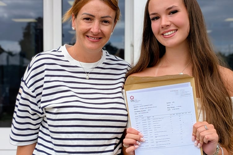 Hannah Immy Stevens Horndean TPS GCSE