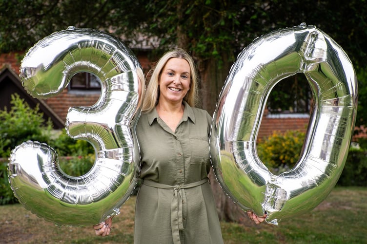 Kate is celebrating 30 years working at St Peter's Vets