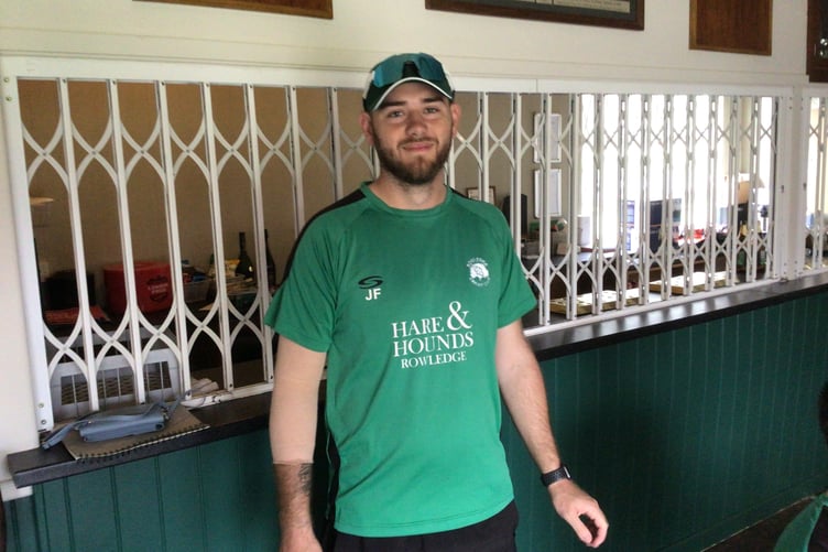 Justin Felsch took six wickets for Rowledge