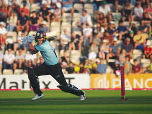 Surrey exit Vitality Blast despite Curran's efforts