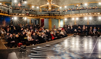 Bedales Olivier Theatre, Steep.