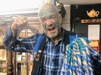 Happy ending for Pompey John as wig returned to Petersfield Bookshop